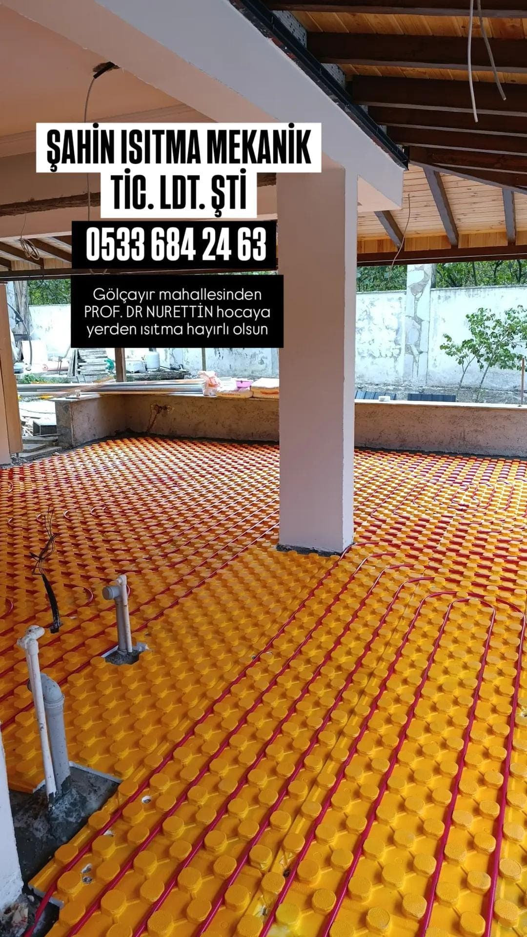 Yerden Isıtma Sistemi